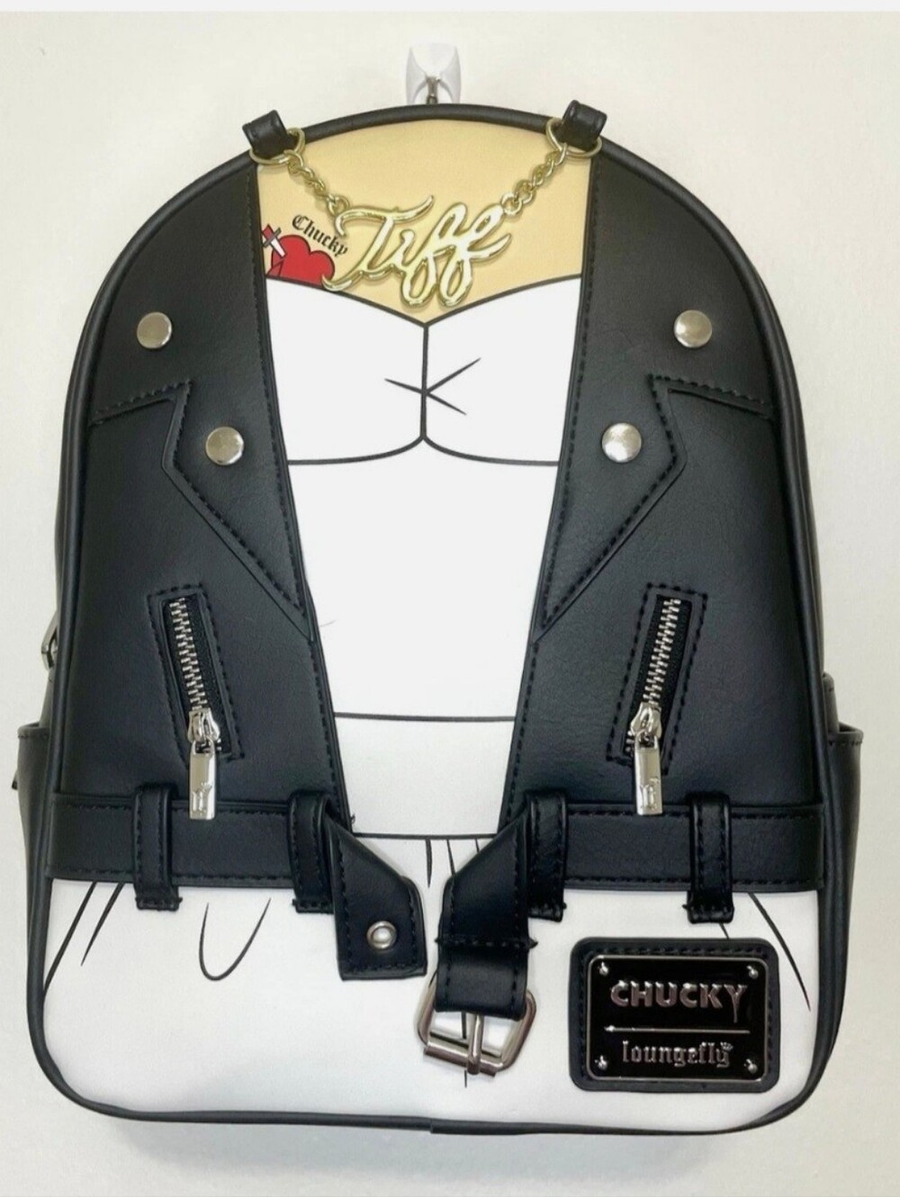 Loungefly Universal Bride Of Chucky Tiffany Cosplay Mini Backpack